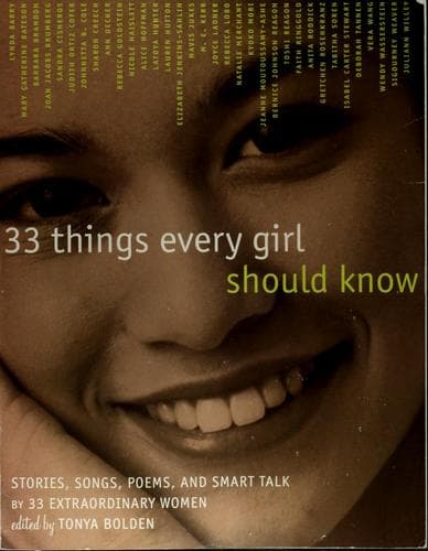 Tapa de 33 things every girl should know
