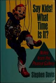 Tapa de Say, kids! What time is it?