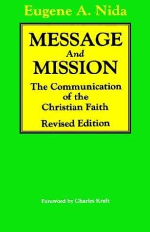 Tapa de Message and Mission