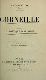 Tapa de Corneille et la poétique d'Aristote