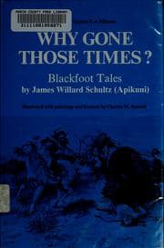 Tapa de Why gone those times? Blackfoot tales