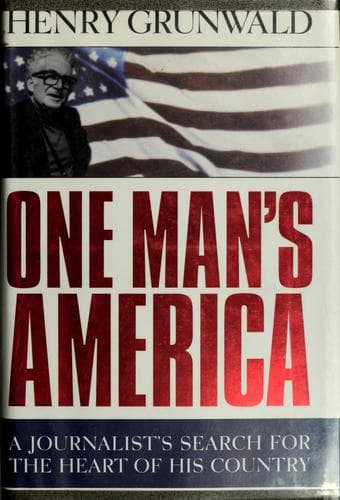 Tapa de One man's America