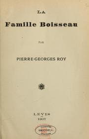 Tapa de La Famille Boisseau
