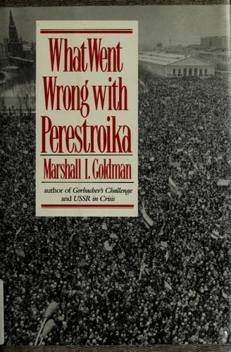 Tapa de What went wrong with Perestroika