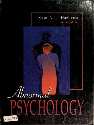 Tapa de Abnormal psychology