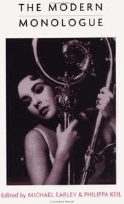 Tapa de The Modern monologue, women
