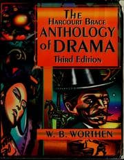 Tapa de The Harcourt Brace anthology of drama