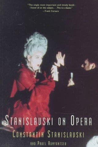 Tapa de Stanislavski On Opera
