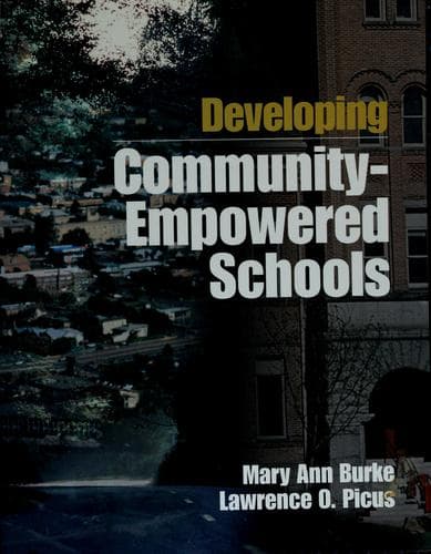 Tapa de Developing community-empowered schools