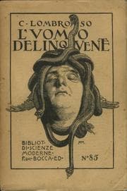 Tapa de L' uomo delinquente