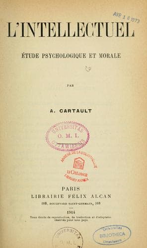 Tapa de L'intellectuel