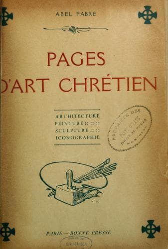 Tapa de Pages d'art chrétien