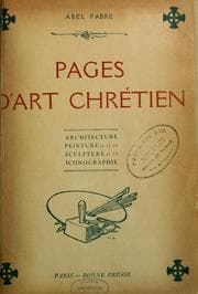 Tapa de Pages d'art chrétien