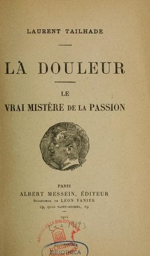 Tapa de La Douleur