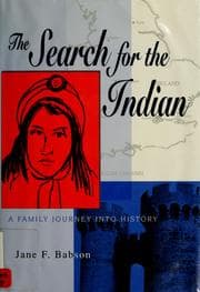 Tapa de The search for the Indian
