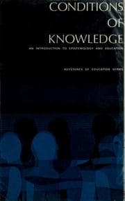 Tapa de Conditions of knowledge