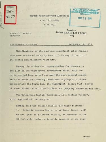 Tapa de Release dated 13 December 1973