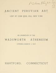 Tapa de Ancient Peruvian art