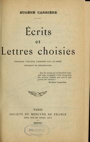 Tapa de Écrits et lettres choisies
