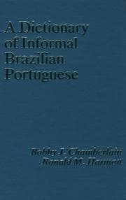 Tapa de A dictionary of informal Brazilian Portuguese