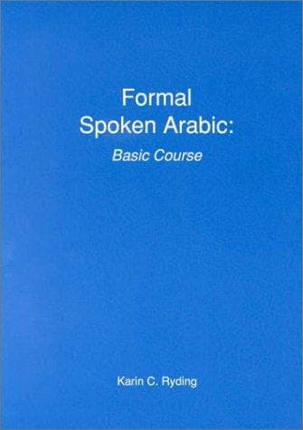 Tapa de Formal spoken Arabic