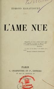 Tapa de L'âme nue