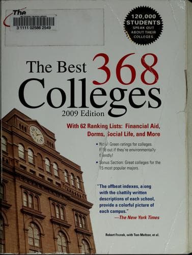 Tapa de The best 368 colleges