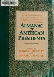Tapa de Almanac of American presidents
