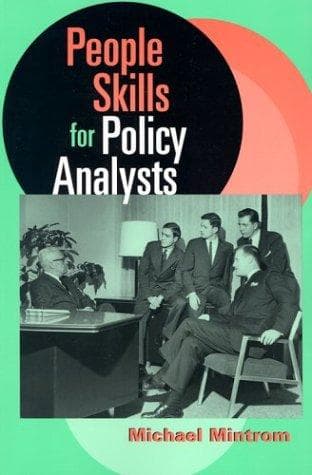 Tapa de People Skills for Policy Analysts