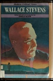 Tapa de Wallace Stevens