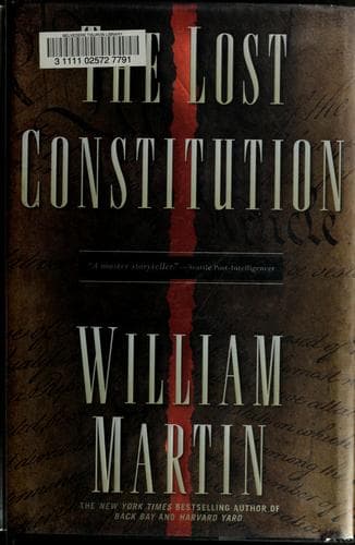 Tapa de The Lost Constitution