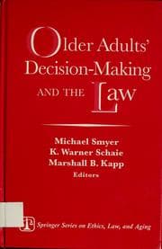 Tapa de Older adults' decision-making and the law