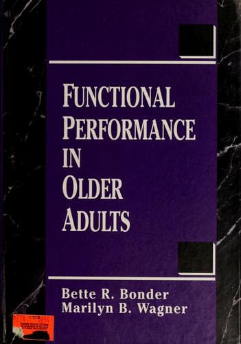 Tapa de Functional performance in older adults