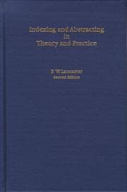 Tapa de Indexing and abstracting in theory and practice