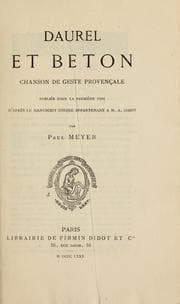 Tapa de Daurel et Beton