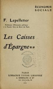 Tapa de Les Caisses d'épargne