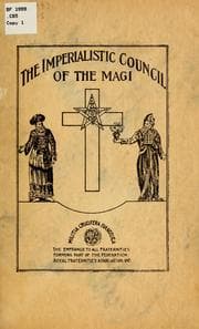 Tapa de The imperialistic council of the magi ...