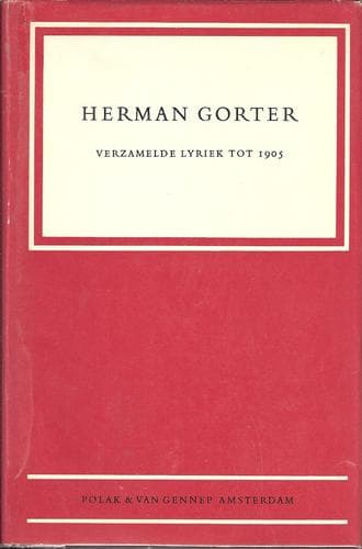 Tapa de Verzamelde lyriek tot 1905