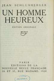 Tapa de Un homme heureux