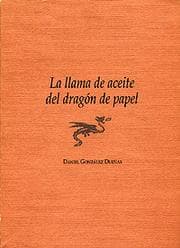 Tapa de La llama de aceite del dragon de papel