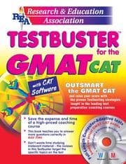 Tapa de REA's testbuster for the GMAT CAT with CD-ROM for both Windows & Macintosh REA's Interactive GMAT TESTware