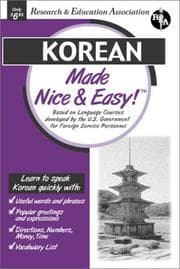 Tapa de Korean Made Nice & Easy (REA) (Languages Made Nice & Easy)