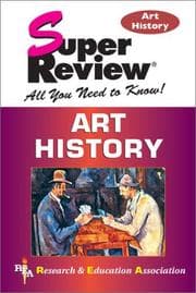 Tapa de Art History Super Review (Super Reviews)