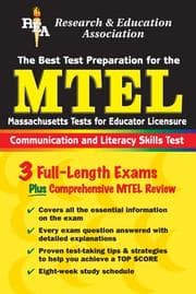 Tapa de MTEL Communication & Literacy Skills (REA) The Best Test Prep for the Massachusetts Tests for Educator Licensure