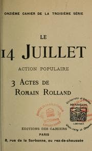 Tapa de Le 14 juillet