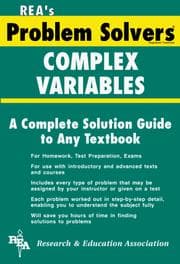 Tapa de The complex variables problem solver