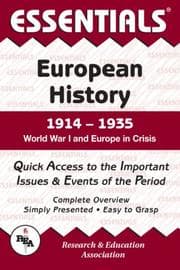 Tapa de Essentials of European History, 1914-1935