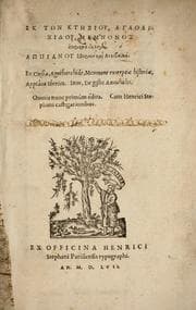 Tapa de Ex Ctesia, Agatharchide, Memnone excerptae historiae