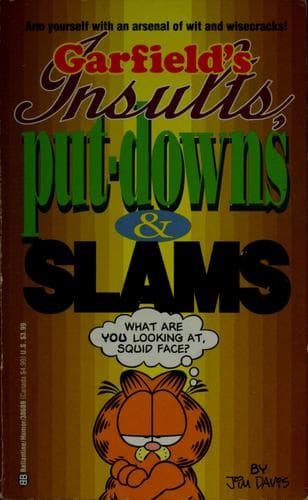 Tapa de Garfield's insults, put-downs & slams
