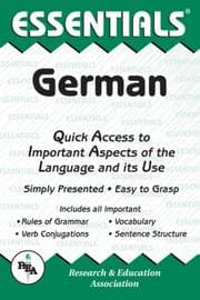 Tapa de The essentials of German